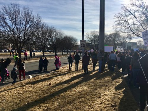 Women's March in Wichita, and Protest Anxiety 4