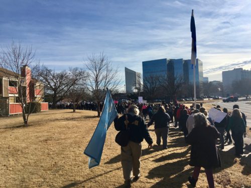 Women's March in Wichita, and Protest Anxiety 5
