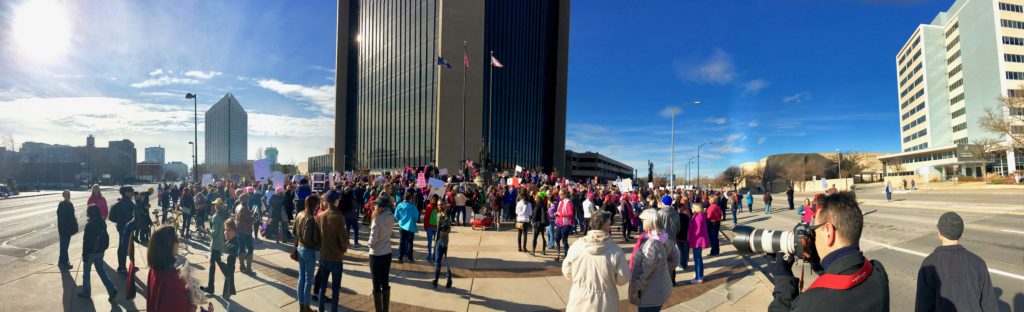 Women's March in Wichita, and Protest Anxiety 1