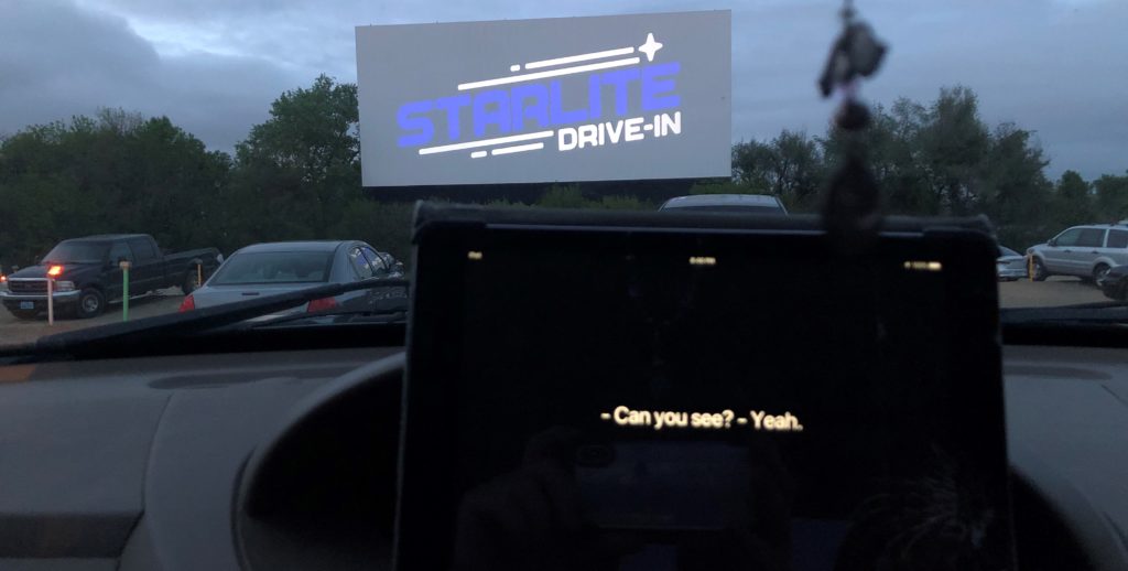 Captions at the Drive-In!